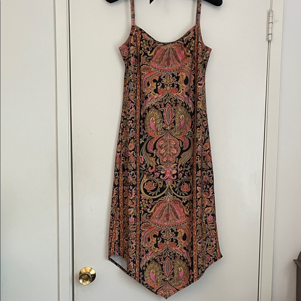 Vintage Boston Proper Paisley Print Dress, size small